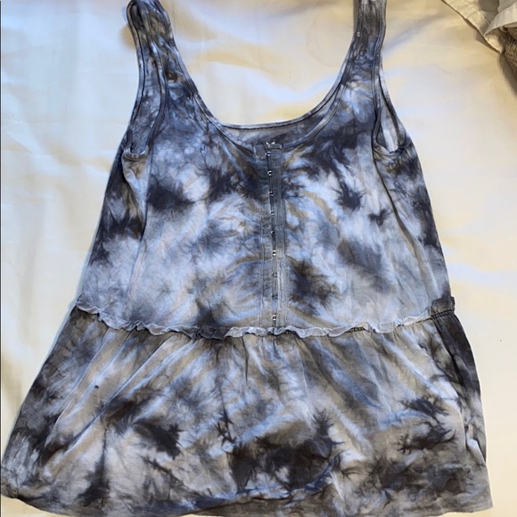 American Eagle Outfitters Tops - American Eagle AE Soft and Sexy Tie Dye Tank Top